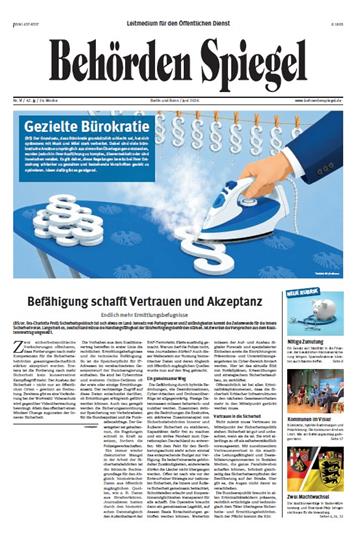 Behörden Spiegel Ausgabe 2026006