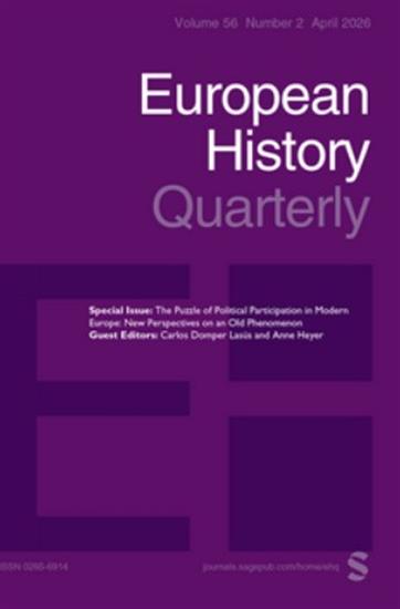 European History Quarterly Ausgabe 2026002
