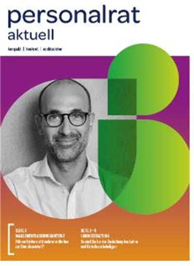 Personalrat aktuell Ausgabe 2025029