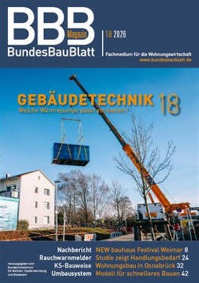 Bundesbaublatt Ausgabe 2026010