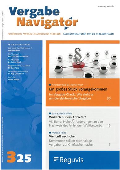 VergabeNavigator Ausgabe 2025003