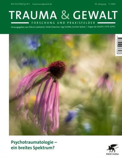 Trauma & Gewalt Ausgabe 2025001