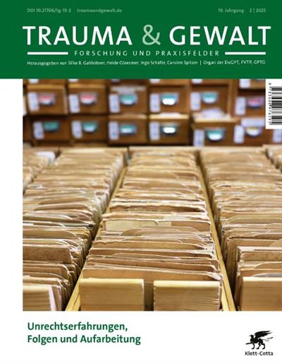Trauma & Gewalt Ausgabe 2025002