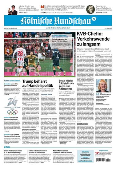 Kölnische Rundschau Ausgabe 2026009