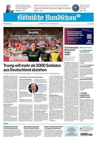 Kölnische Rundschau Ausgabe 2026019