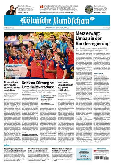 Kölnische Rundschau Ausgabe 2026030
