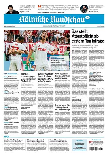 Kölnische Rundschau Ausgabe 2026036