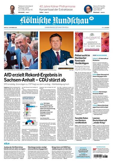Kölnische Rundschau Ausgabe 2026037