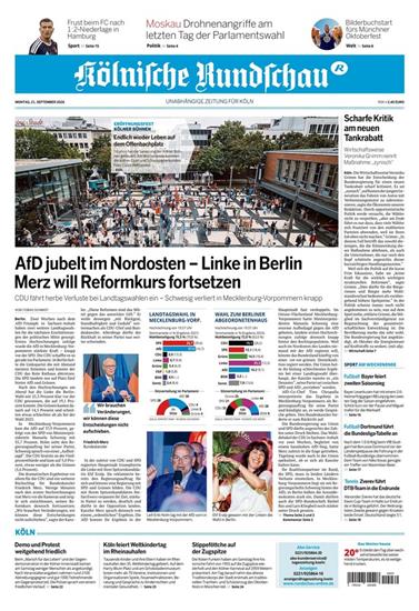Kölnische Rundschau Ausgabe 2026039