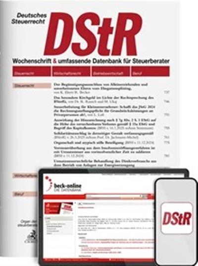Deutsches Steuerrecht Ausgabe 2025044