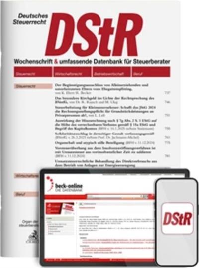 Deutsches Steuerrecht - DStR Ausgabe 2026027