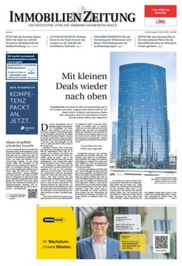 Immobilien Zeitung Ausgabe 2026011