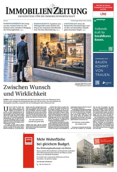 Immobilien Zeitung Ausgabe 2026033