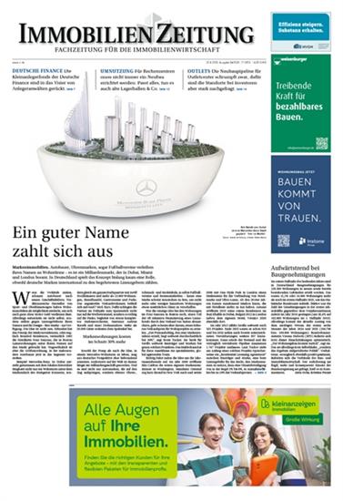 Immobilien Zeitung Ausgabe 2026034