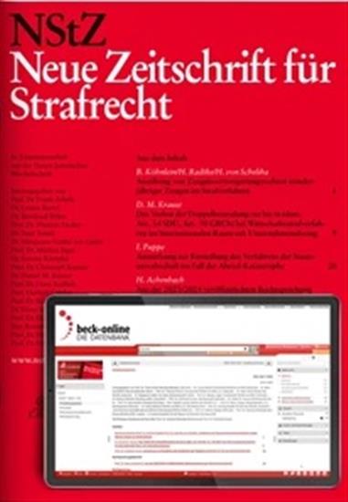 Neue Zeitschrift für Strafrecht - NStZ Ausgabe 2025009