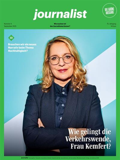 Journalist Ausgabe 2025009