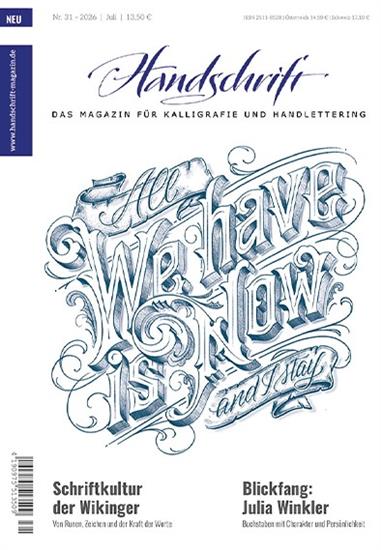 Handschrift Ausgabe 2026031