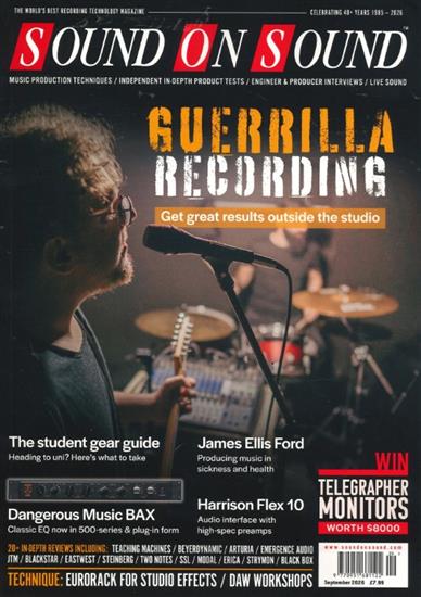 Sound on Sound (UK) Ausgabe 2026009