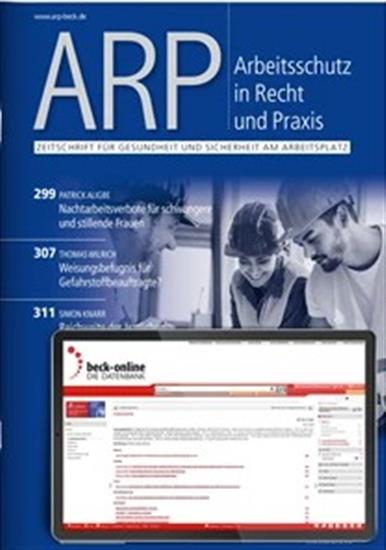 Arbeitsschutz in Recht und Praxis - ARP Ausgabe 2026002