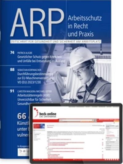Arbeitsschutz in Recht und Praxis - ARP Ausgabe 2026005