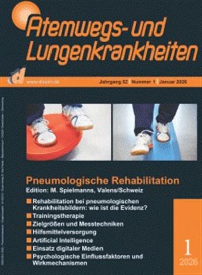 Atemwegs- und Lungenkrankheiten Ausgabe 2026001