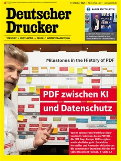 Deutscher Drucker Ausgabe 2025001