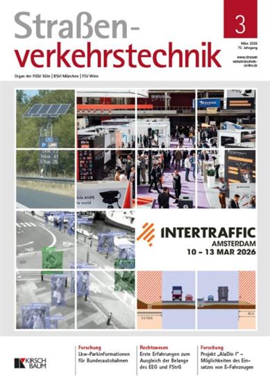 Straßenverkehrstechnik Ausgabe 2026003