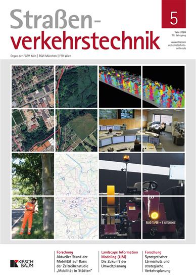 Straßenverkehrstechnik Ausgabe 2026005
