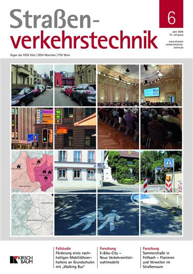 Straßenverkehrstechnik Ausgabe 2026006