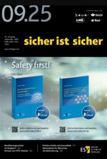 Sicher ist sicher Ausgabe 2025009