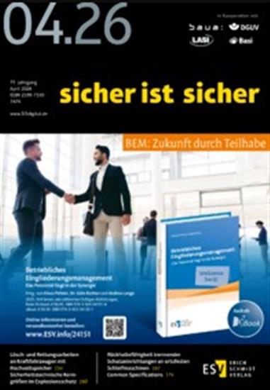 Sicher ist sicher Ausgabe 2026004