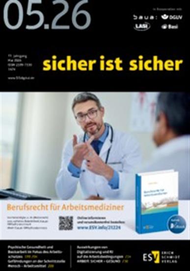 Sicher ist sicher Ausgabe 2026005