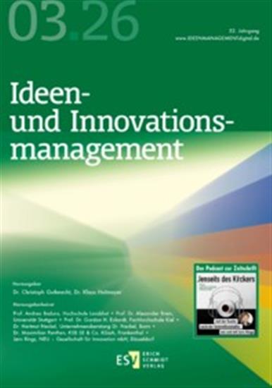 Ideen- und Innovationsmanagement Ausgabe 2026003
