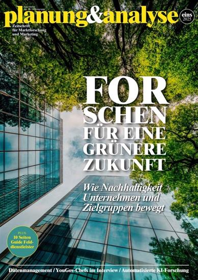 Planung und Analyse Ausgabe 2025001