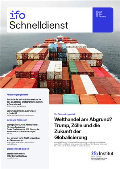 ifo Schnelldienst Ausgabe 2025006