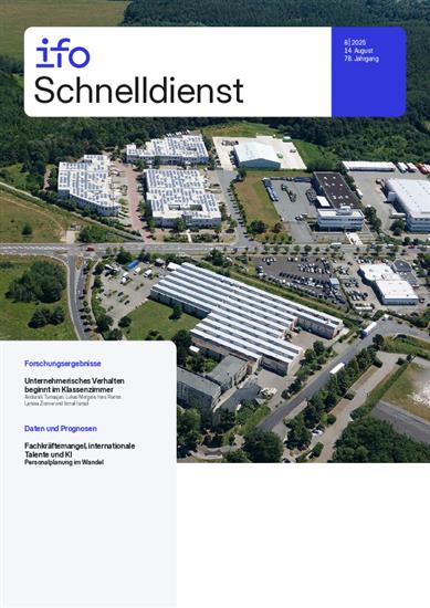 ifo Schnelldienst Ausgabe 2025008