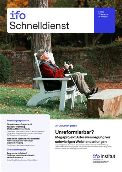 ifo Schnelldienst Ausgabe 2026009