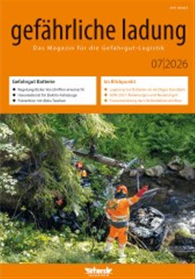 Gefährliche Ladung Ausgabe 2026007