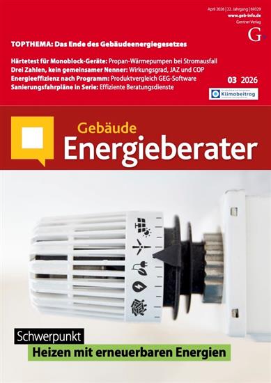 Gebäude-Energieberater Ausgabe 2026003