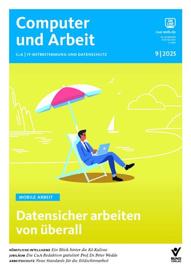 Computer und Arbeit Ausgabe 2025009