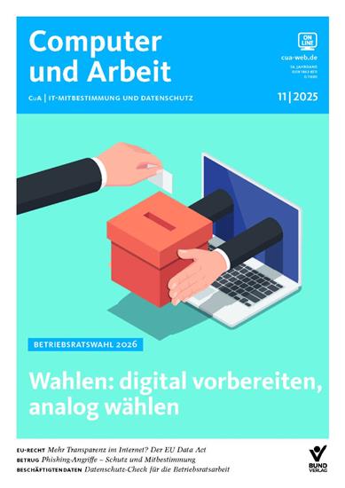 Computer und Arbeit Ausgabe 2025011