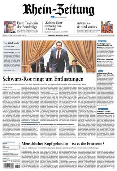 Rhein Zeitung Ausgabe 2026016