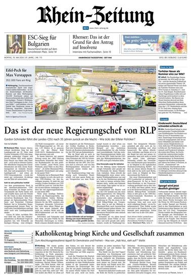 Rhein Zeitung Ausgabe 2026021