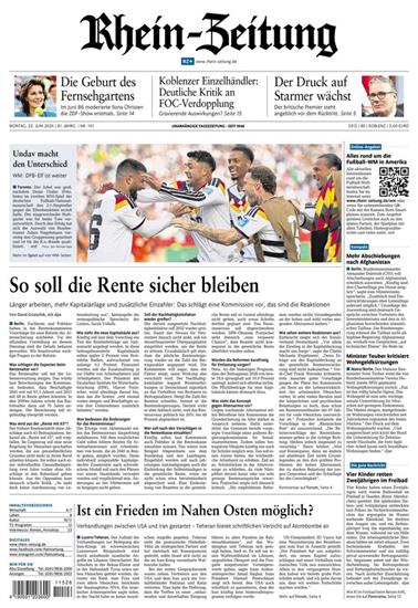 Rhein Zeitung Ausgabe 2026026