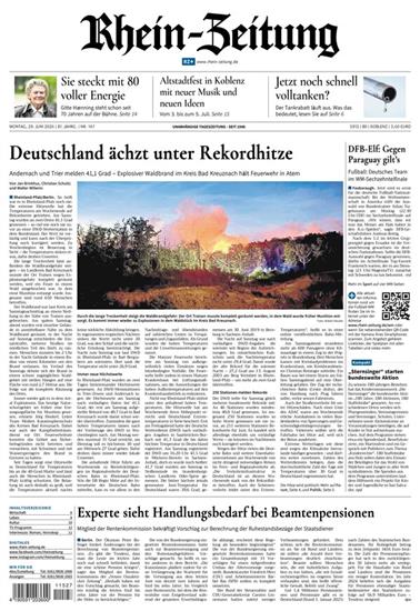 Rhein Zeitung Ausgabe 2026027