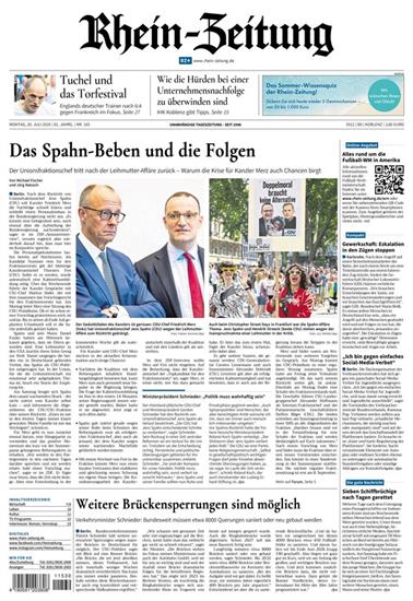 Rhein Zeitung Ausgabe 2026030