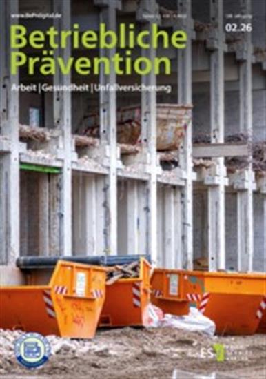 Betriebliche Prävention Ausgabe 2026002