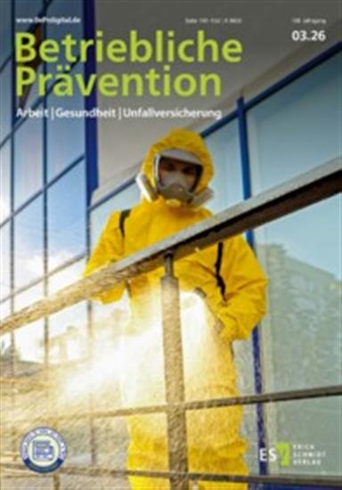 Betriebliche Prävention Ausgabe 2026003