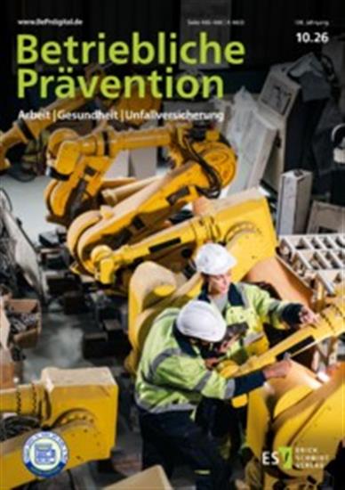 Betriebliche Prävention Ausgabe 2026010