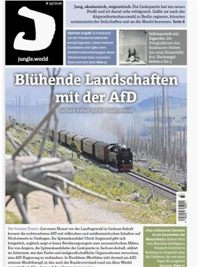 Jungle World Ausgabe 2026033